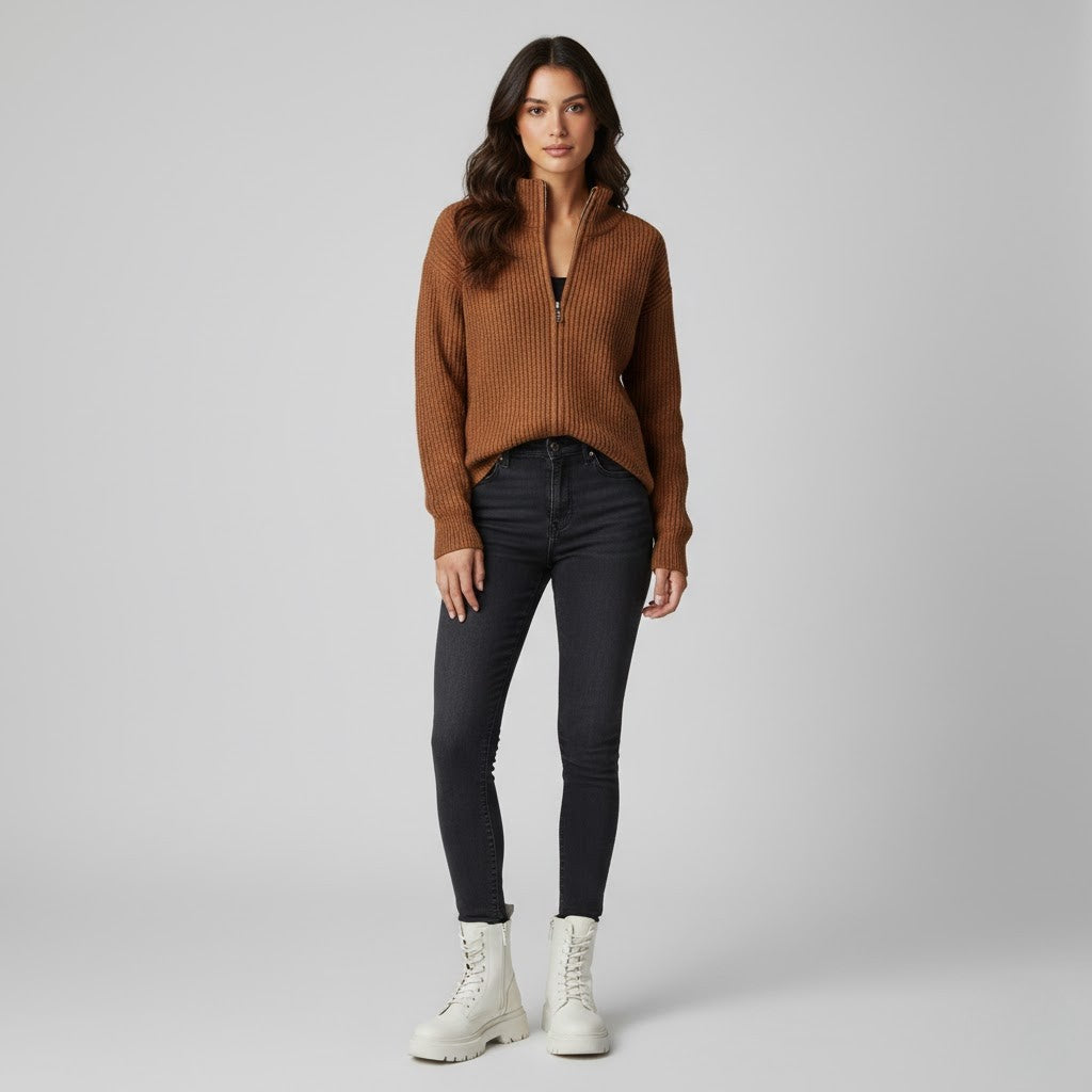 Katherina - Zip-trøje