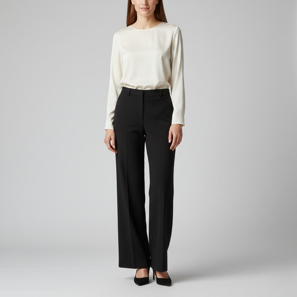 Sanne - Bredbenede bukser